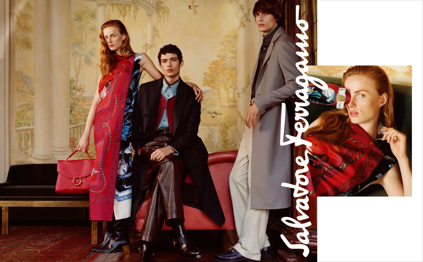 Salvatore Ferragamo AW18 Campaign: A Patchwork Of Characters